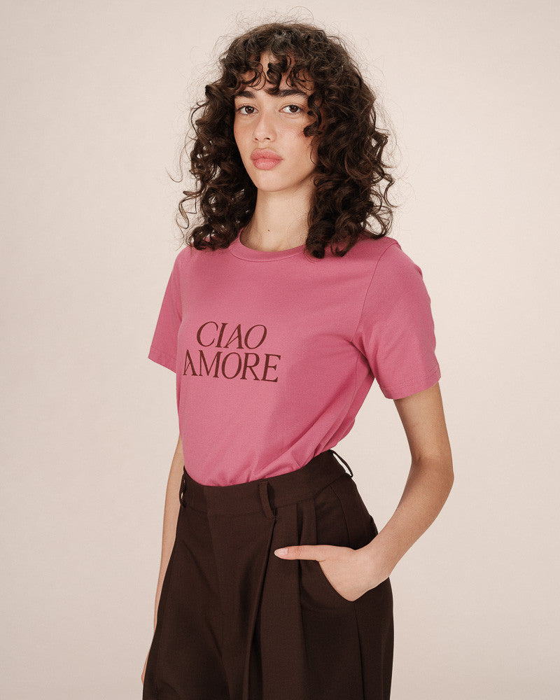 T-shirt soft - blush