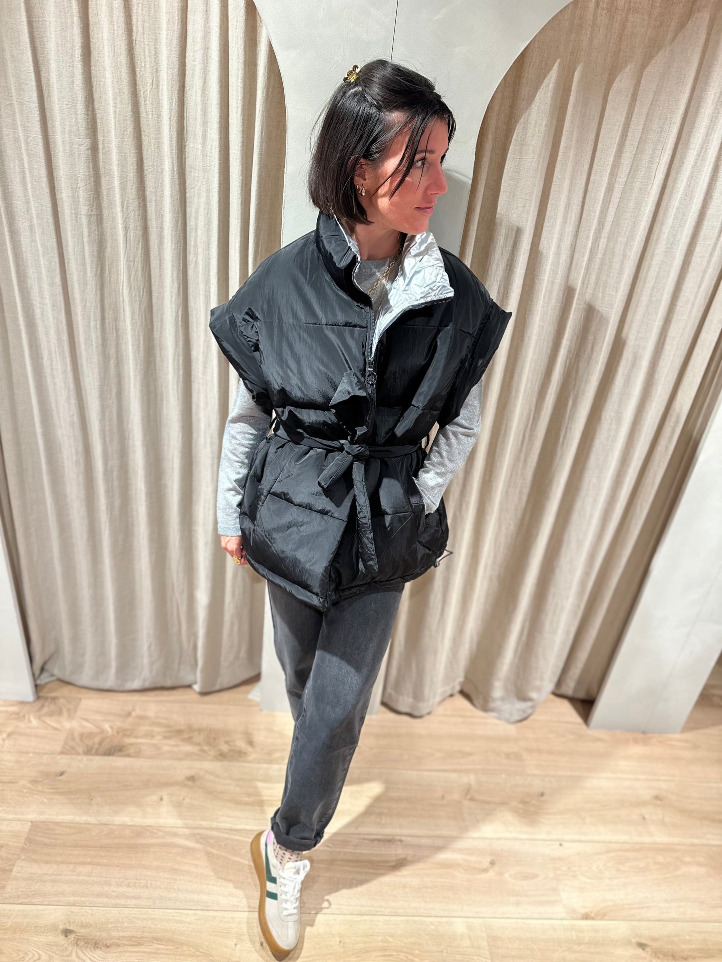 Veste sans manche zorro