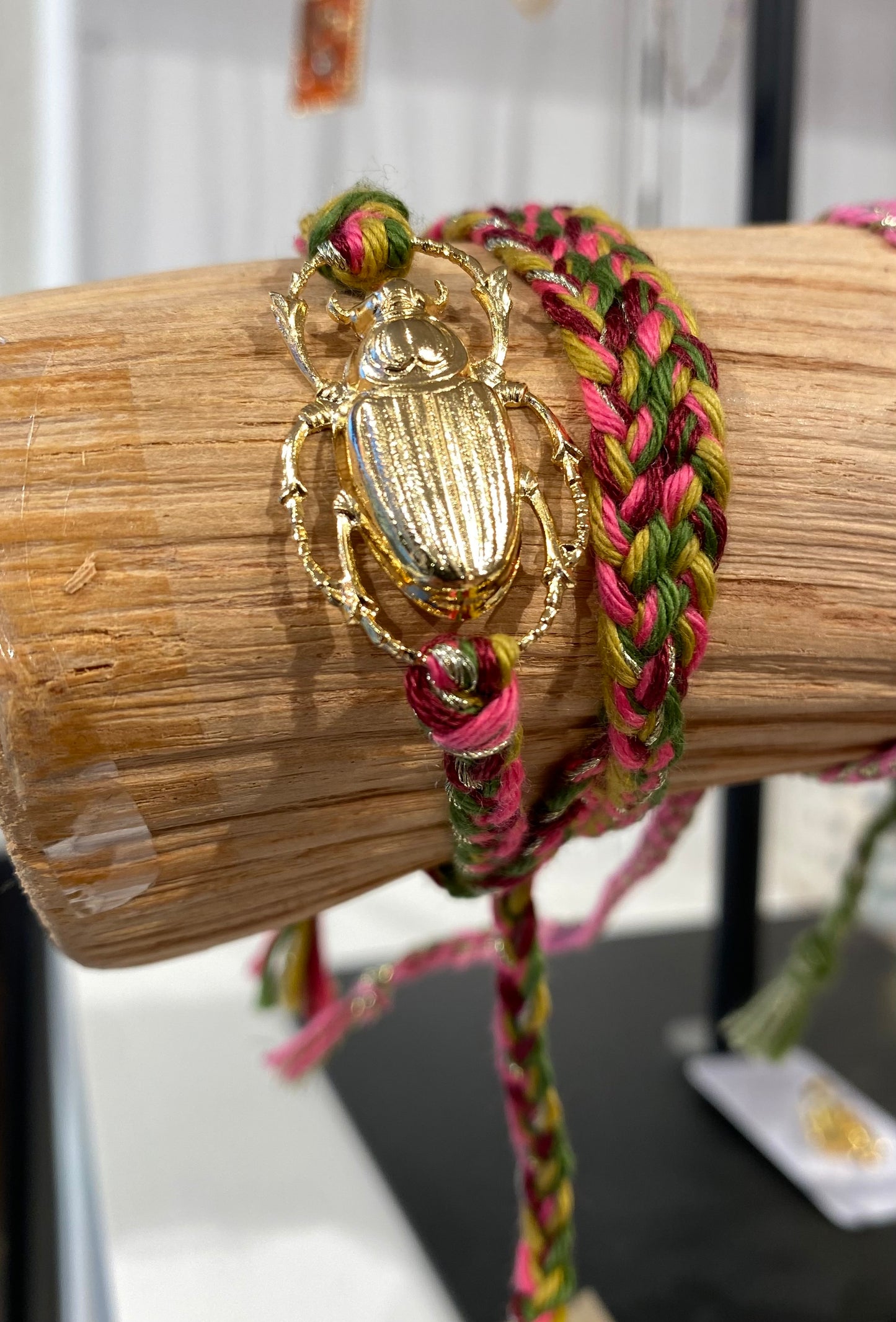 Bracelet scarab links