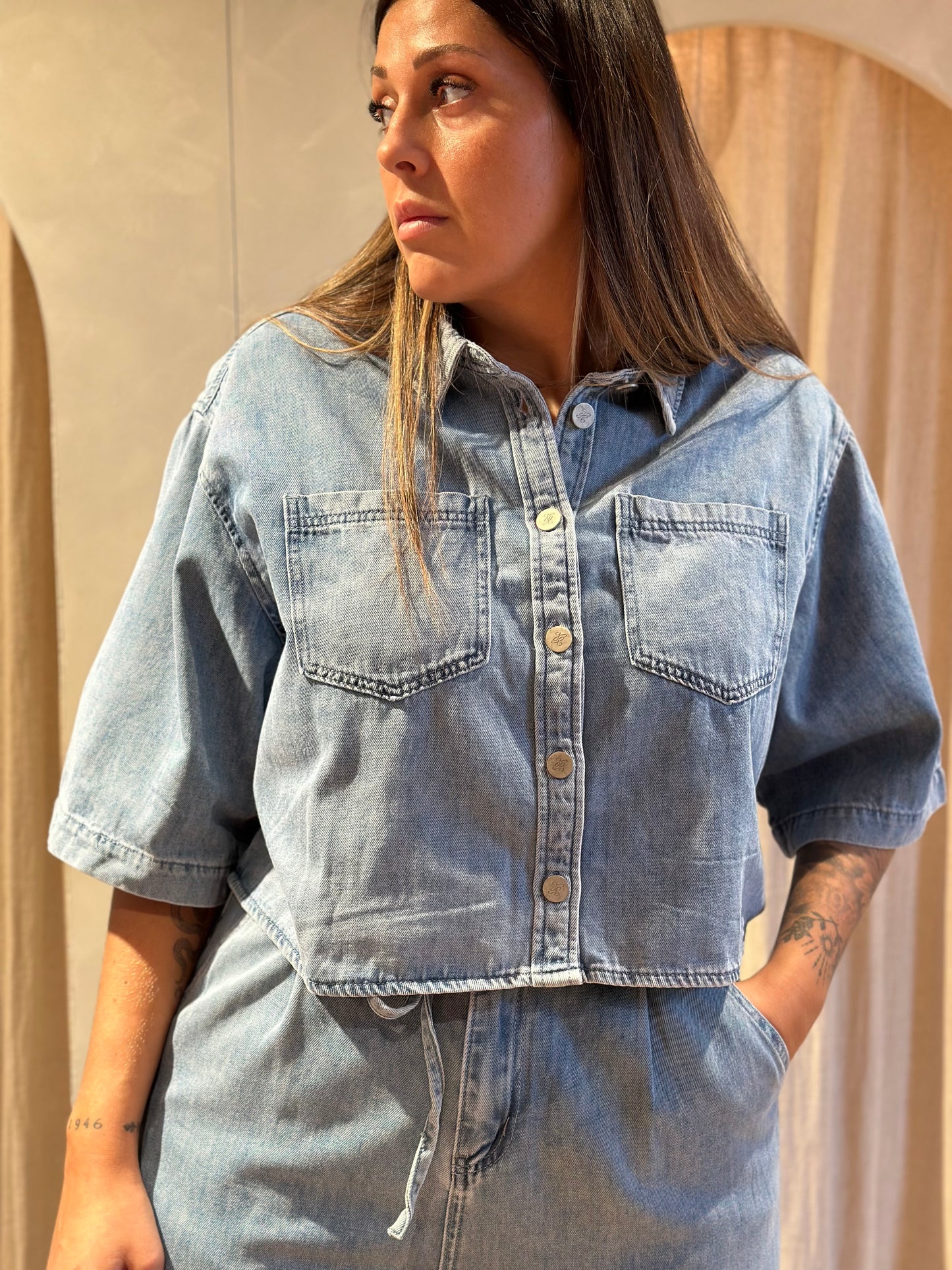 Veste pomona - Sky blue