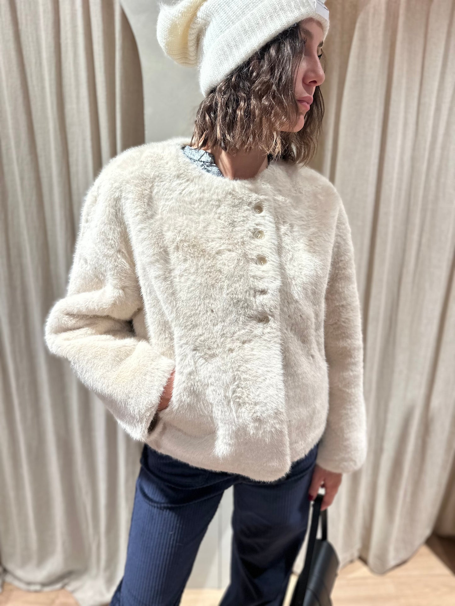 Veste Sissi avec écharpe