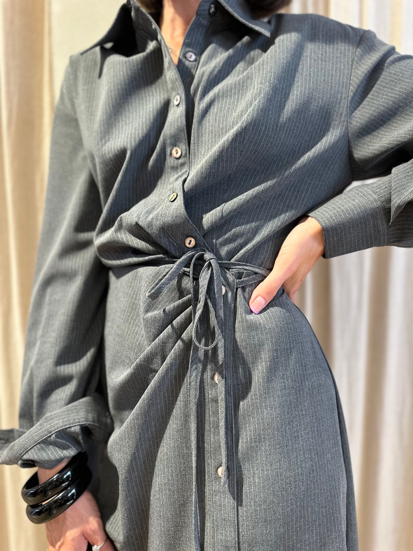 Robe celimene - gris