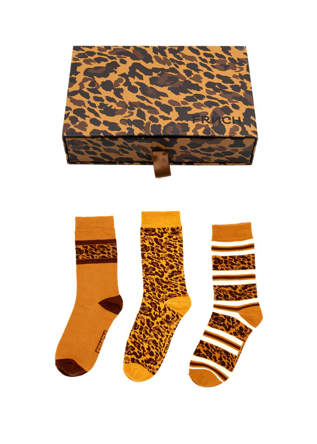 Chausette Yvete - leopard