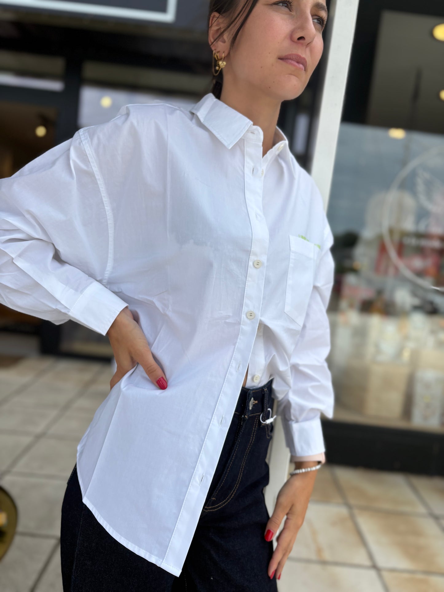 Chemise candy - blanc