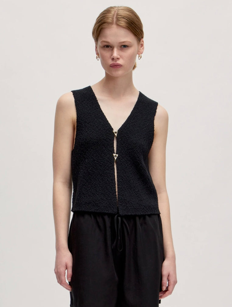 Rike vest - black