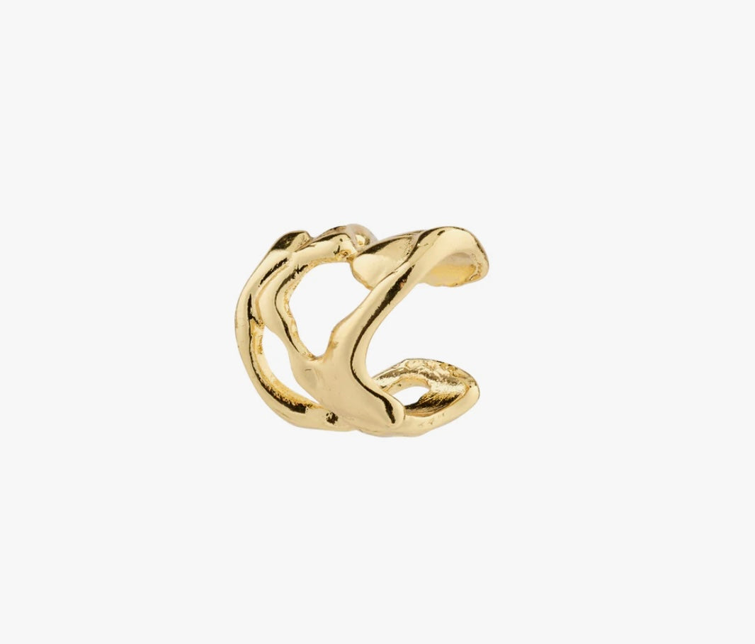 ZENA ear cuff gold-plated