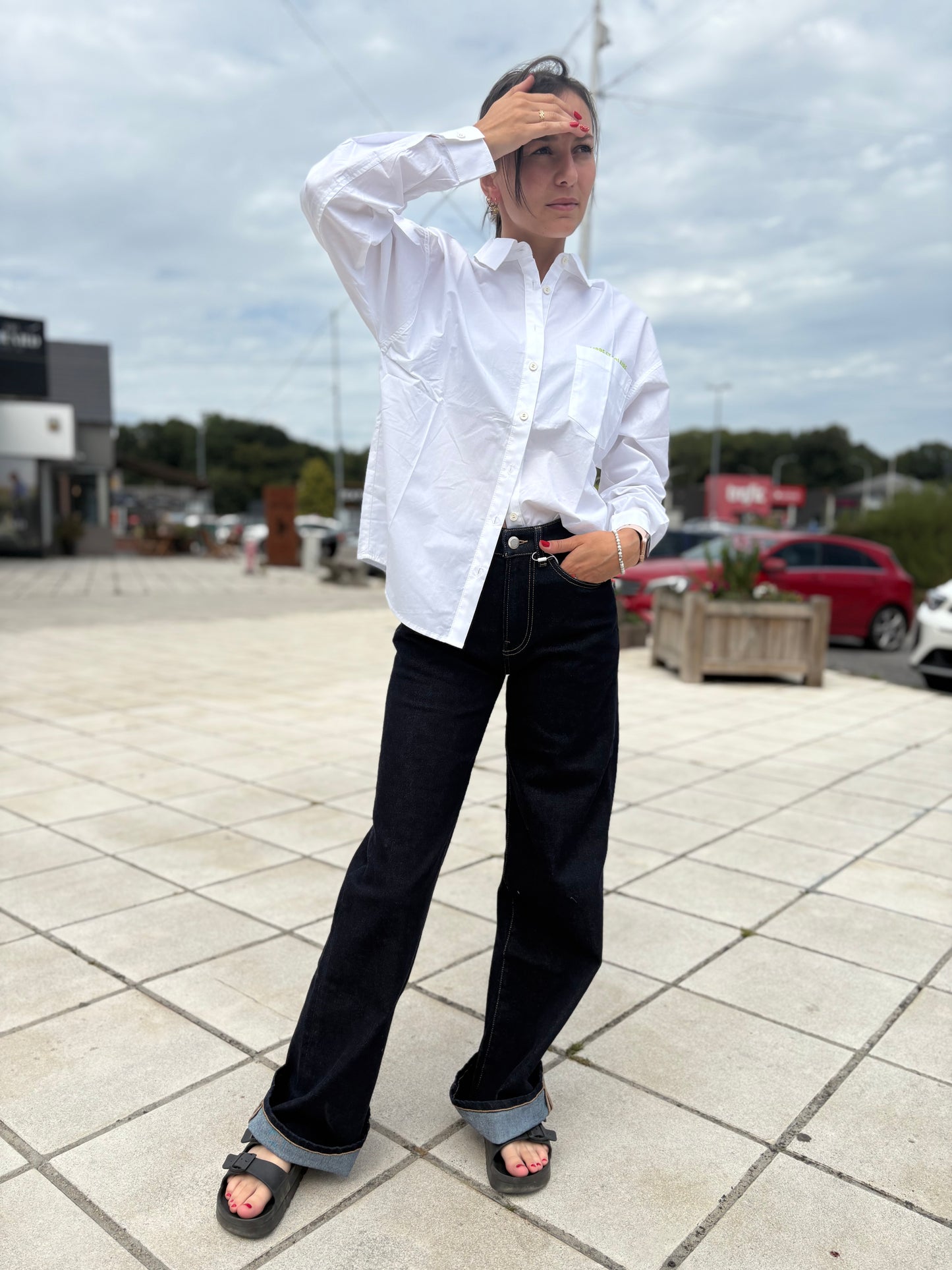 Chemise candy - blanc
