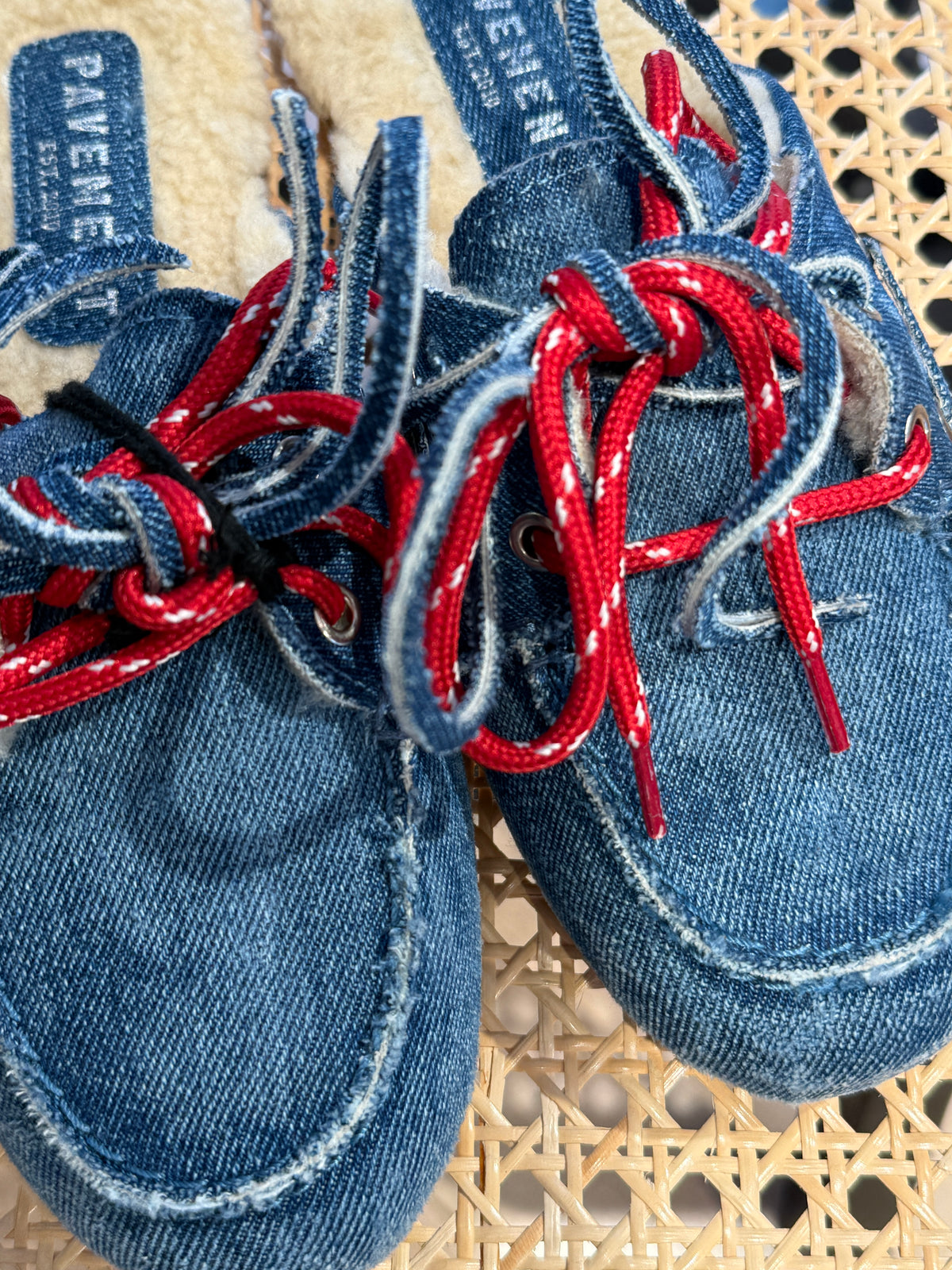 PAYasma lace fur Denim