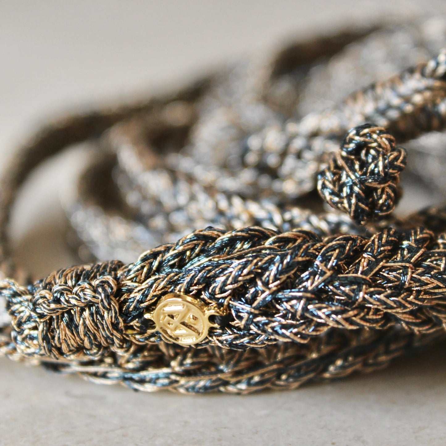 Maxi braided phone strap