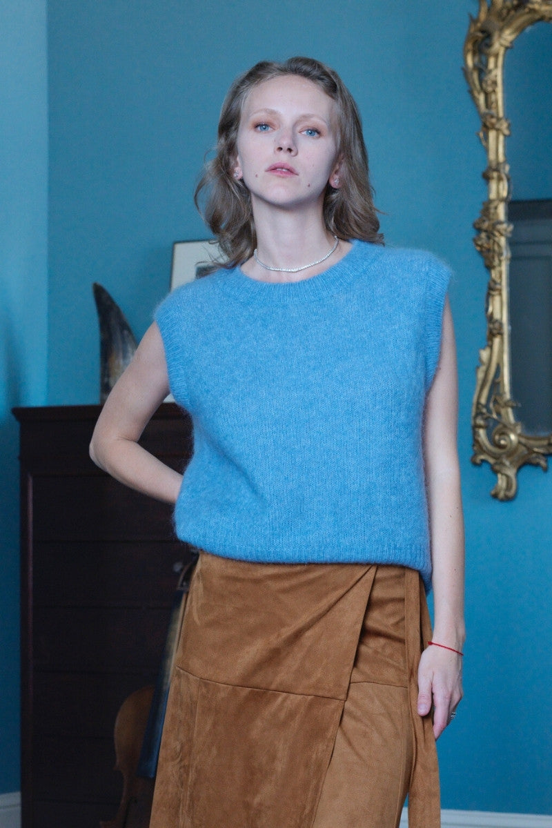 Pull mirta - bleu