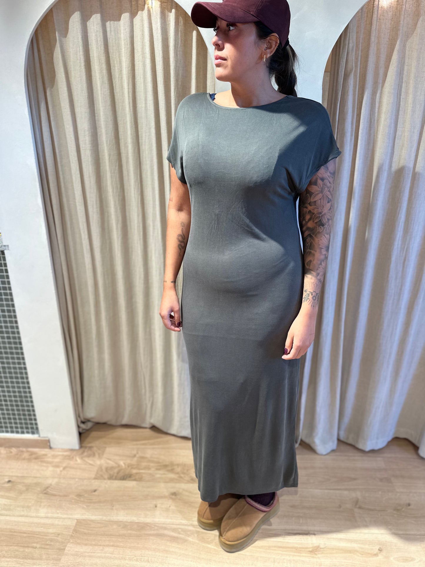 Robe peace - kaki