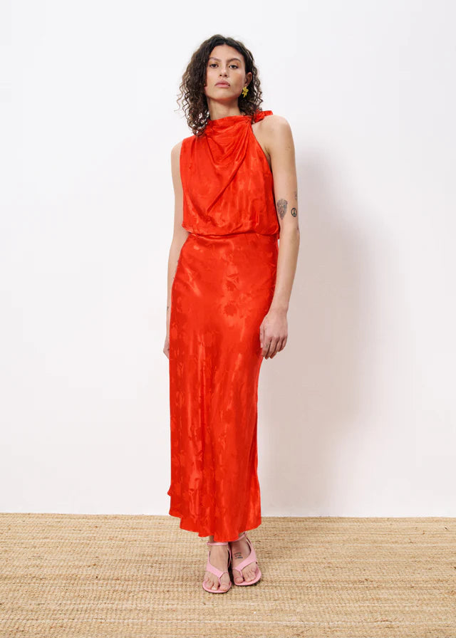 Robe nelcie - rouge