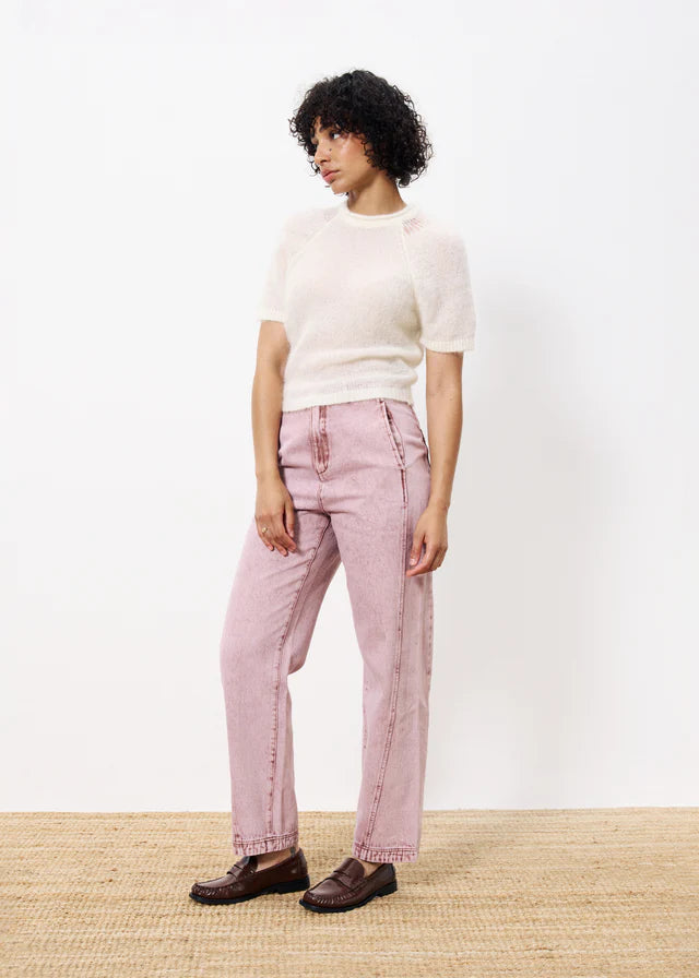 Jeans alita - bordeaux