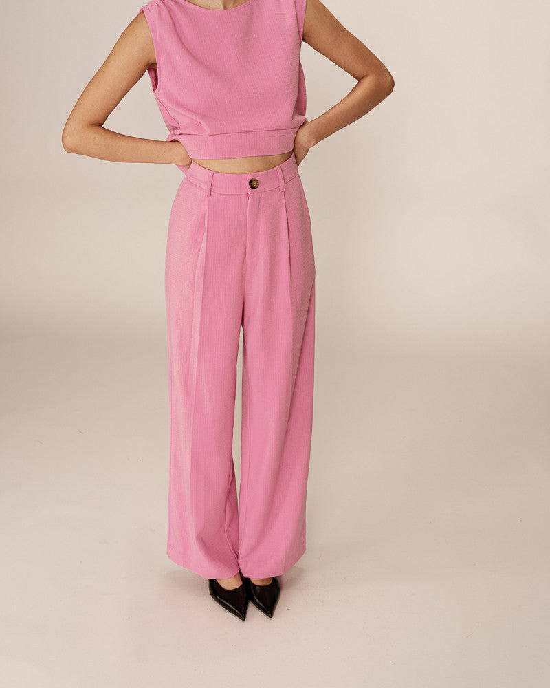 Pantalon pierre - rose