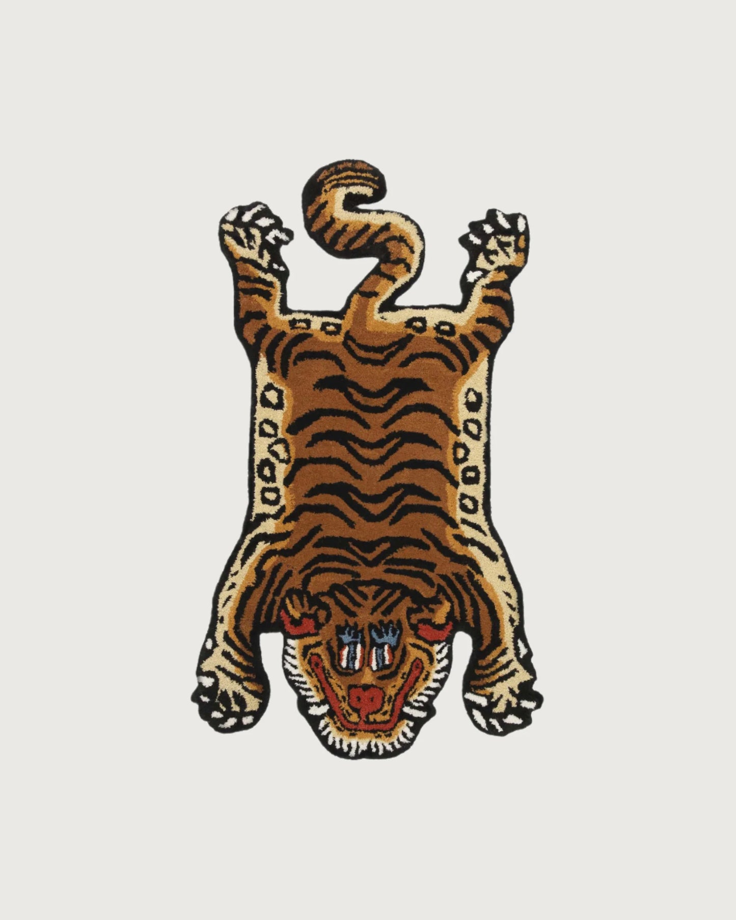 Tiger rug baby