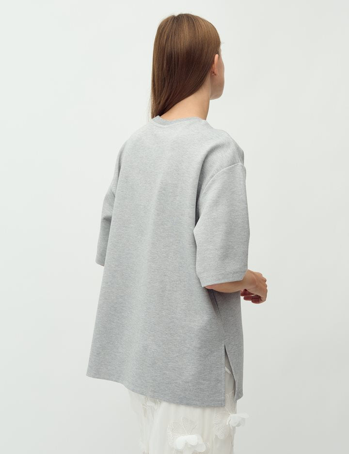 Betsy emrylis - t-shirt light grey