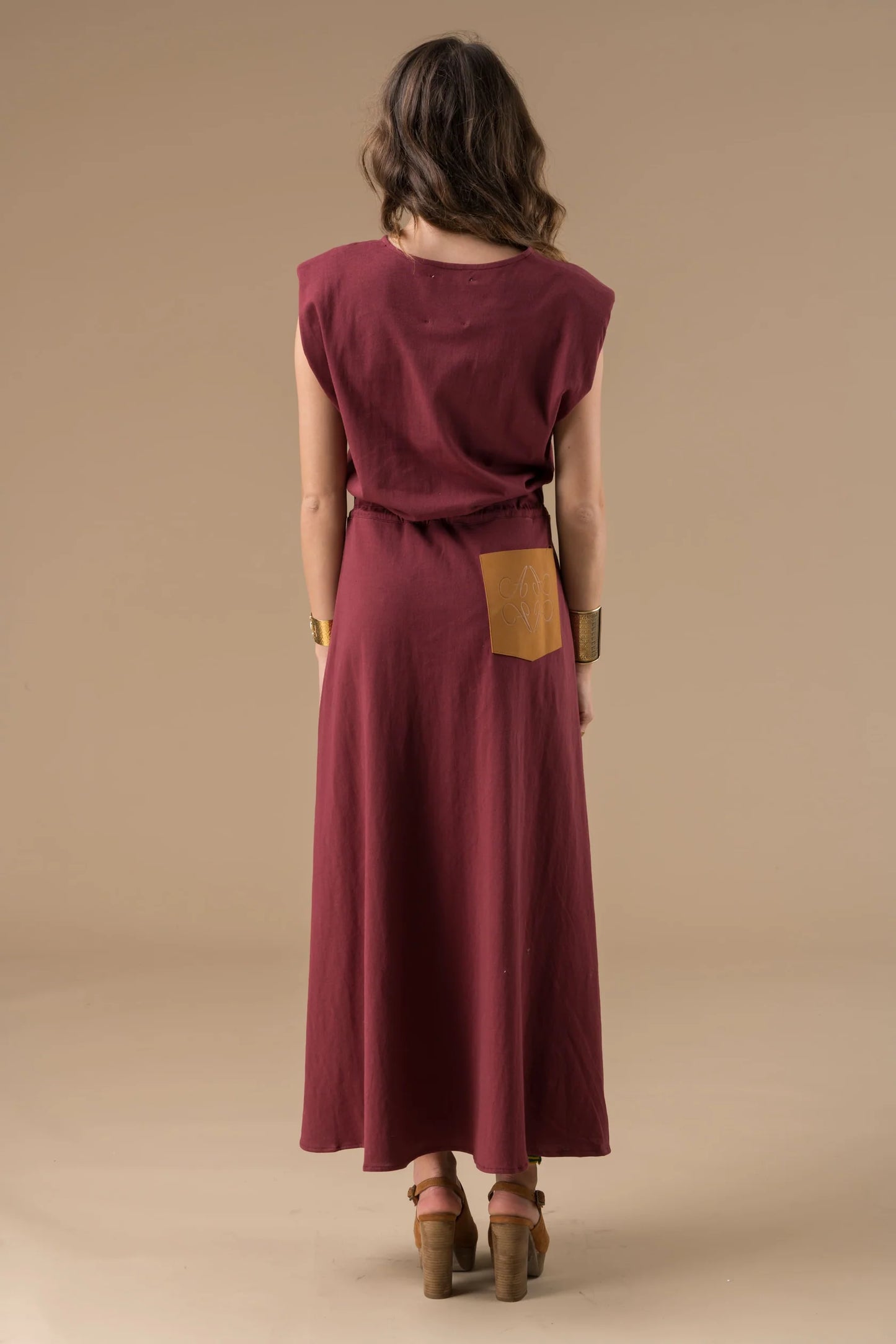 Margareth robe burgundy