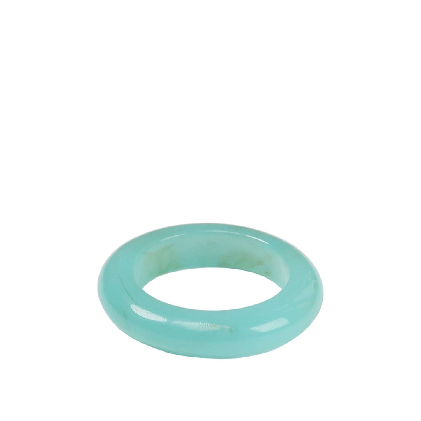 Aura - Bague Chunky AquaGreen