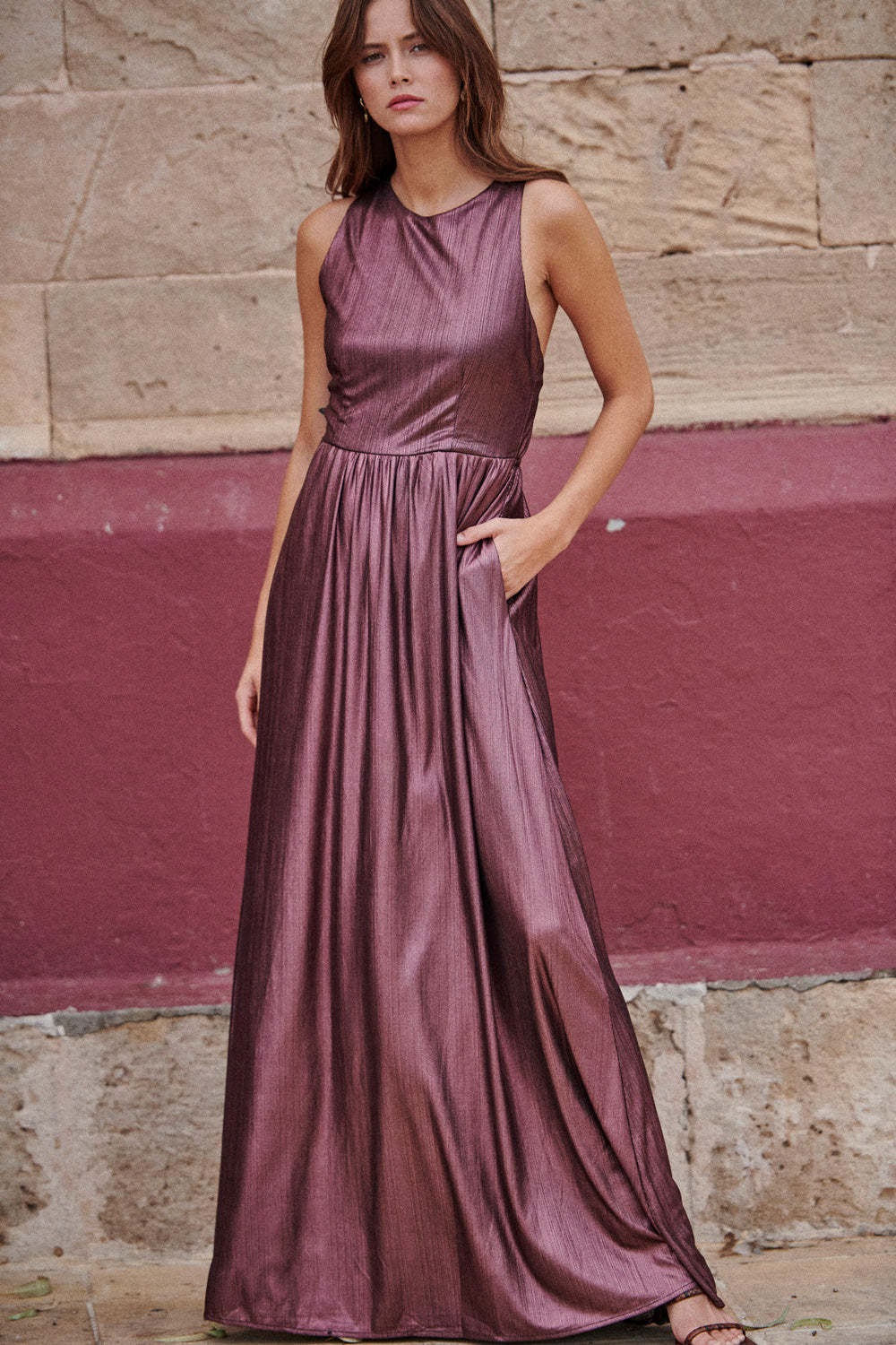 Robe rhin - or rosé