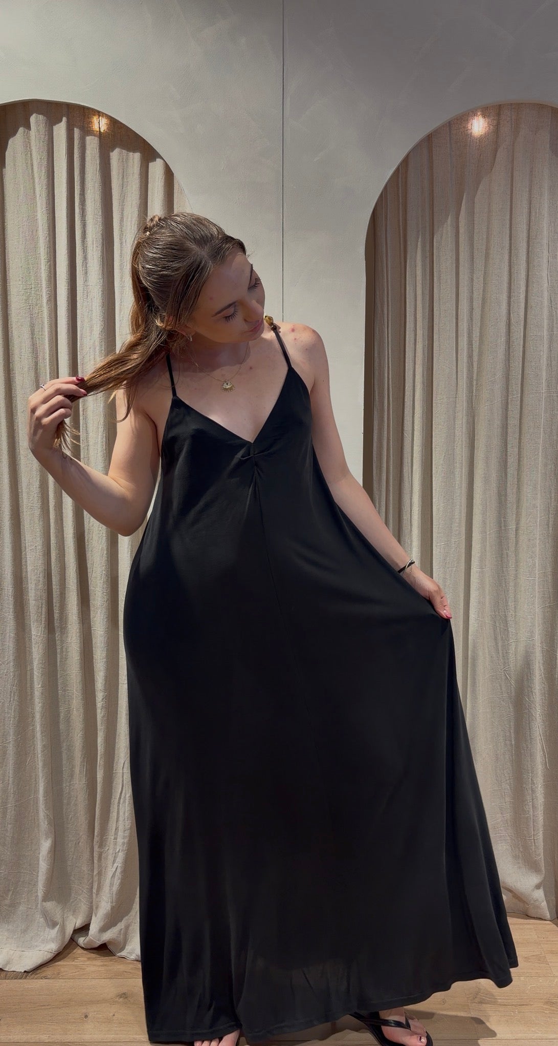 Robe Lutecia - Noir