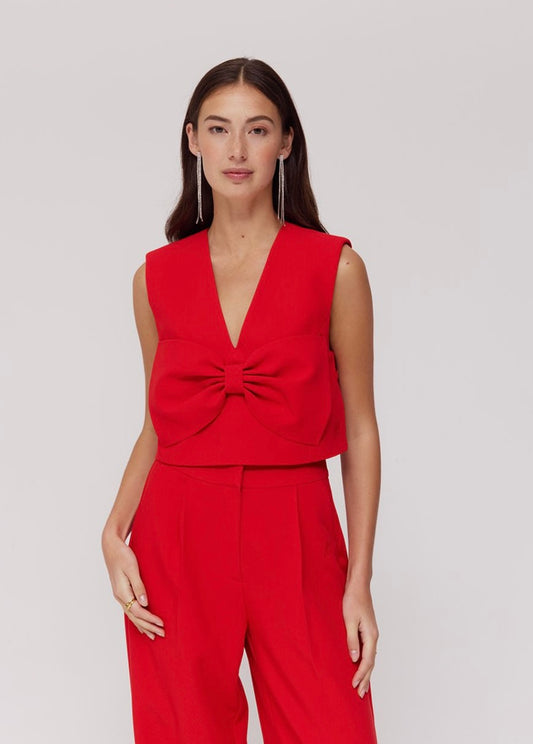 Sabrina ss - poppy red