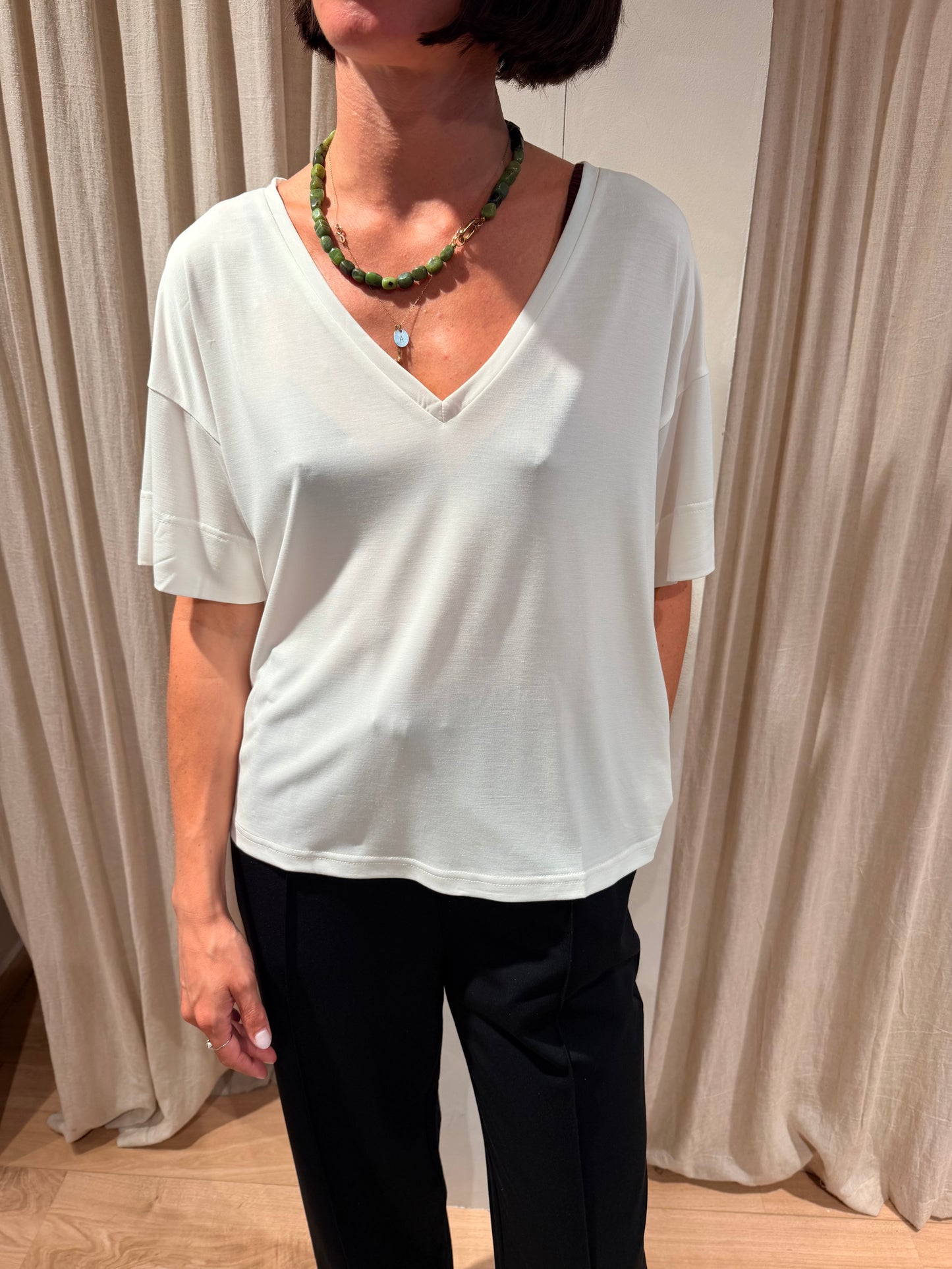 T-shirt Anya ivoire