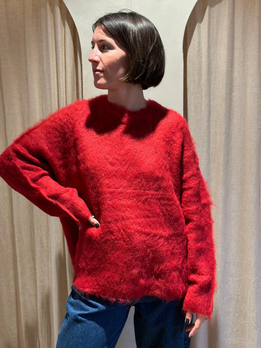 Gillis knit - red rose