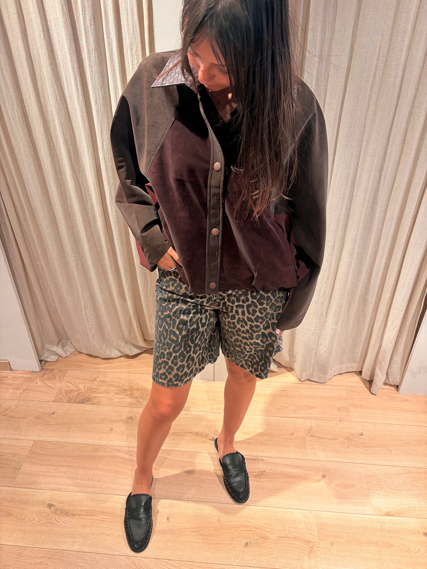 Léandro purple veste