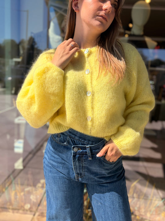 Pull Léa yellow