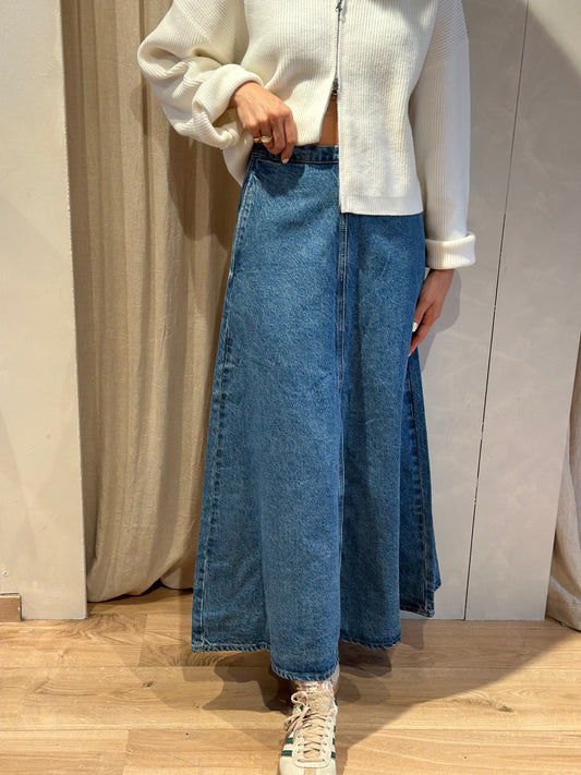 Waverly denim skirt
