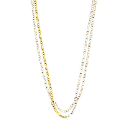 Ensemble de colliers INNER 2 en 1 métaux mélangés