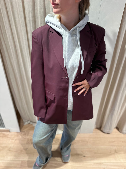 Blazer with back détail - winestating