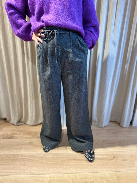 Pantalon plume - carbone