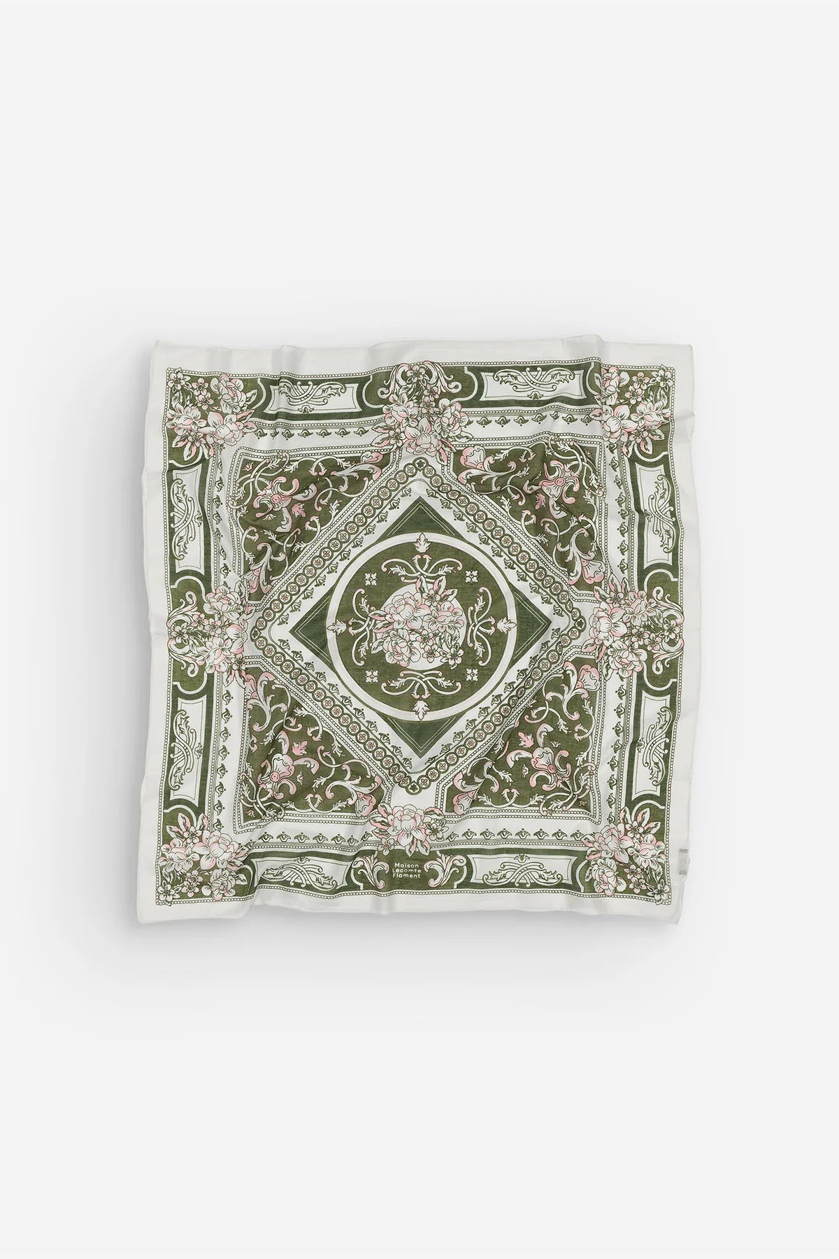 Bandana Mosaic Lichen Green WS