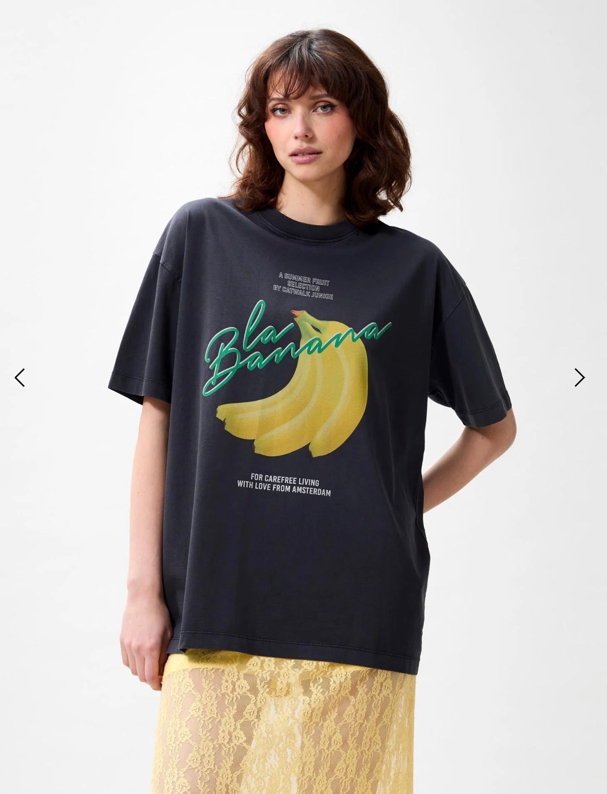 T-shirt Oversized graphic - Dark Grey
