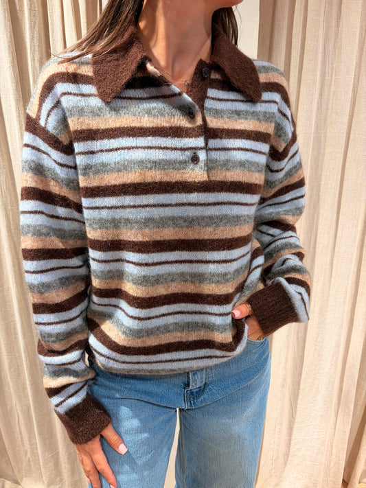 Amin-m friday stipe-knit