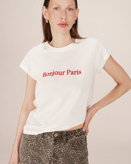 T-shirt sorentino - ivoire