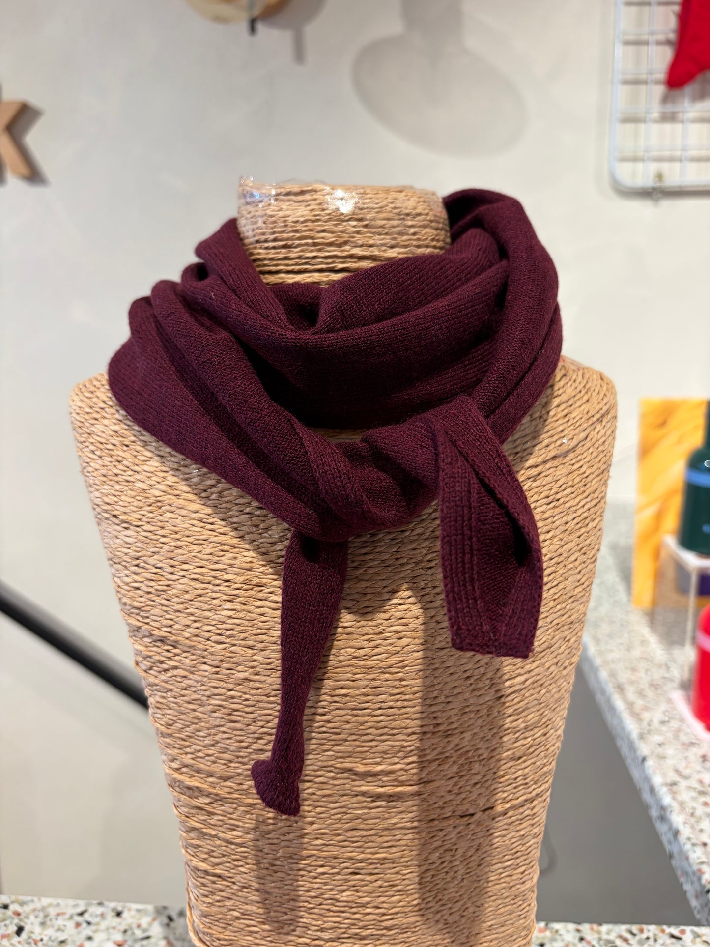 Bandana scarf - Merlot