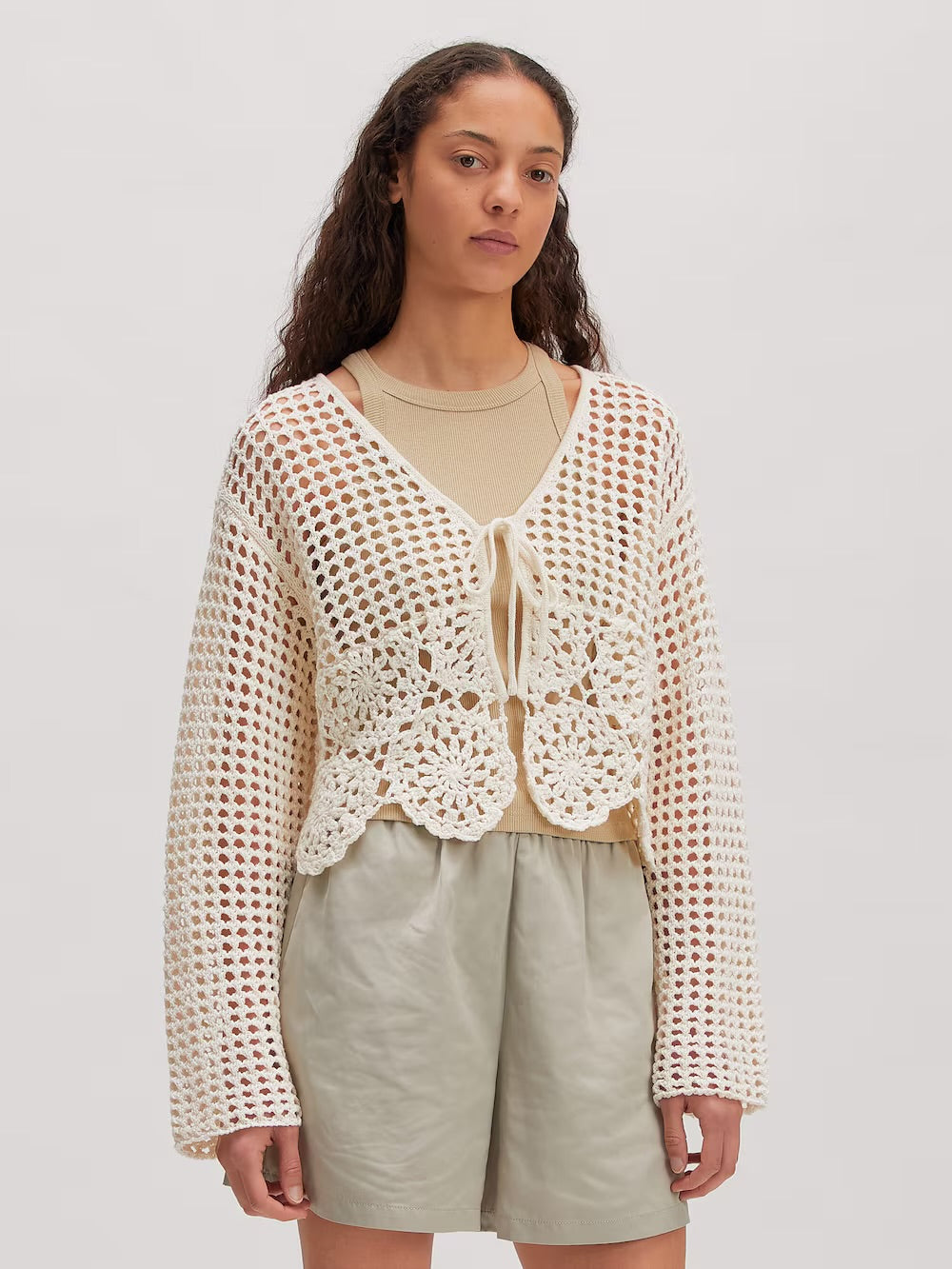 Jean cardigan