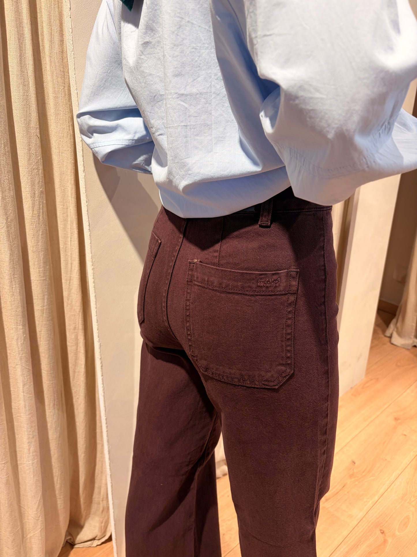 jeans Fauve - Aubergine