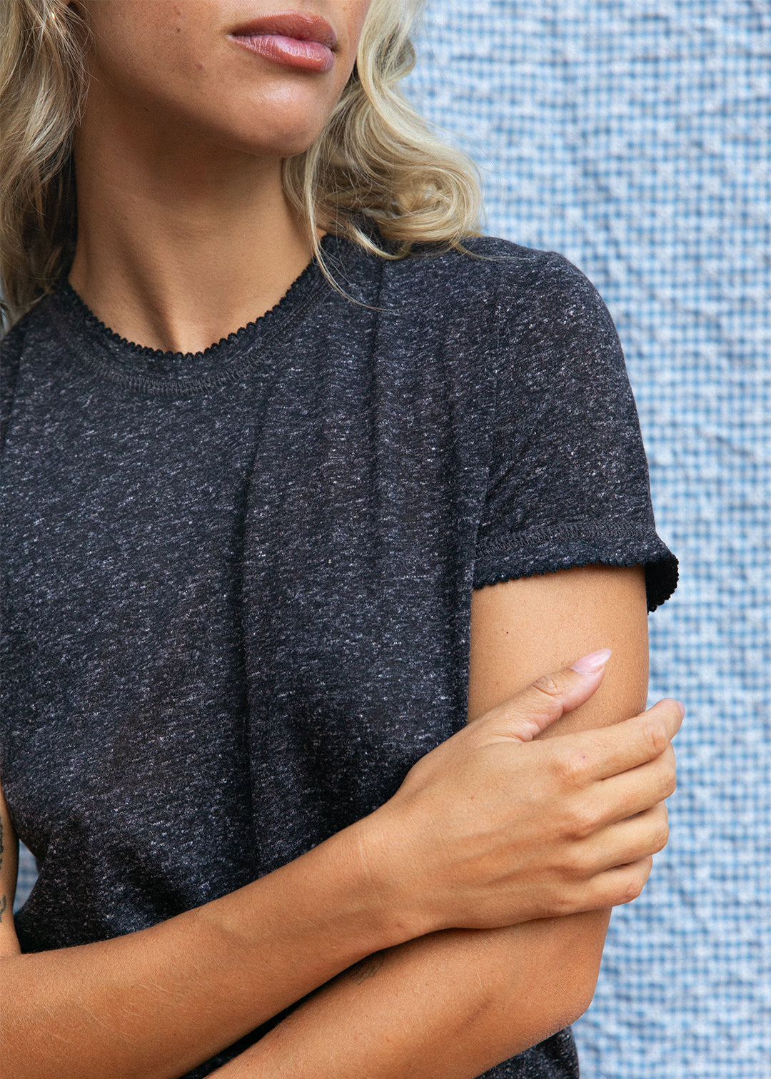 T-shirt Tia - Carbone