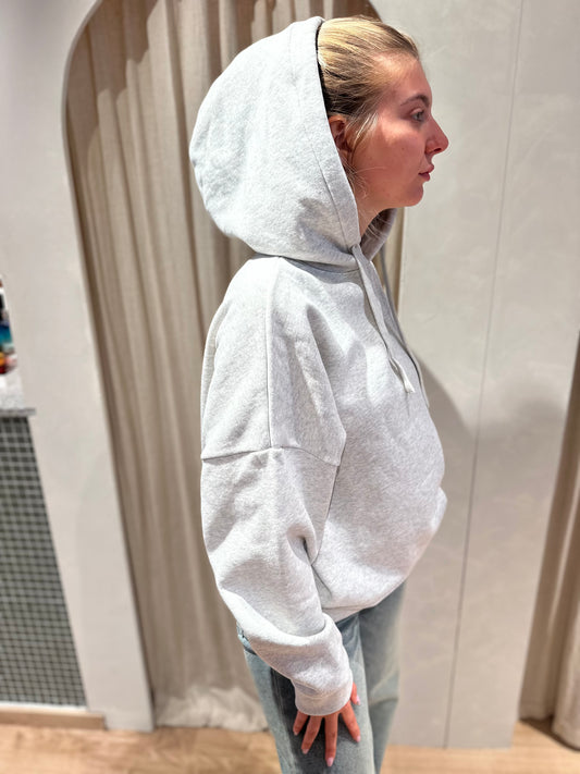 Hooded sweater - grey