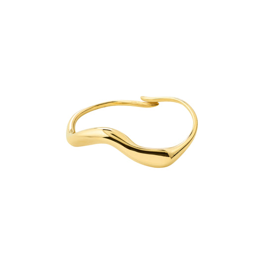 Bague double EVON plaquée or