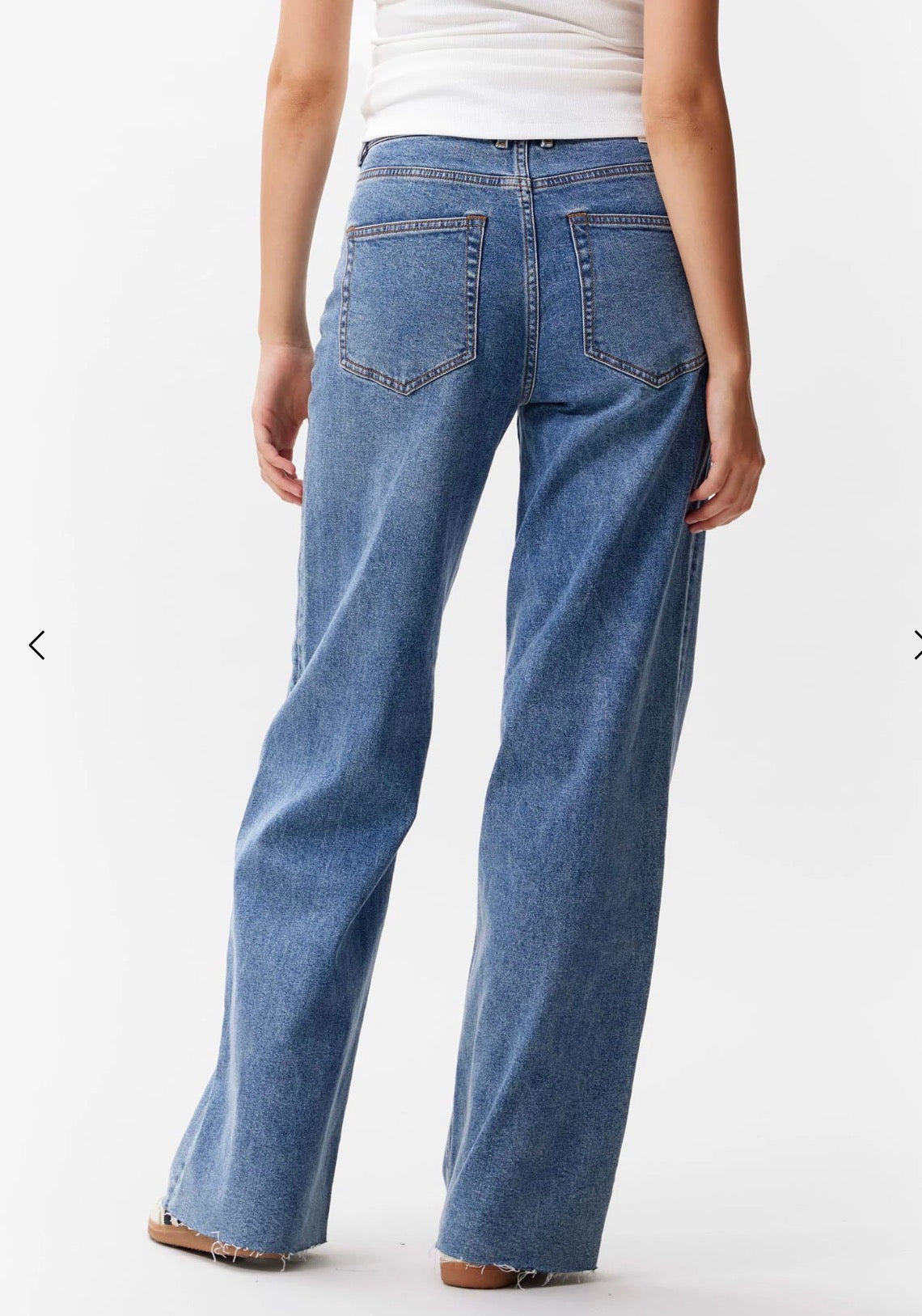 Loose fit jeans - true blue