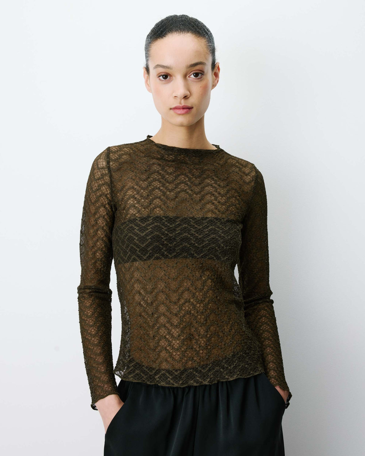 Aube - T-shirt Kaki