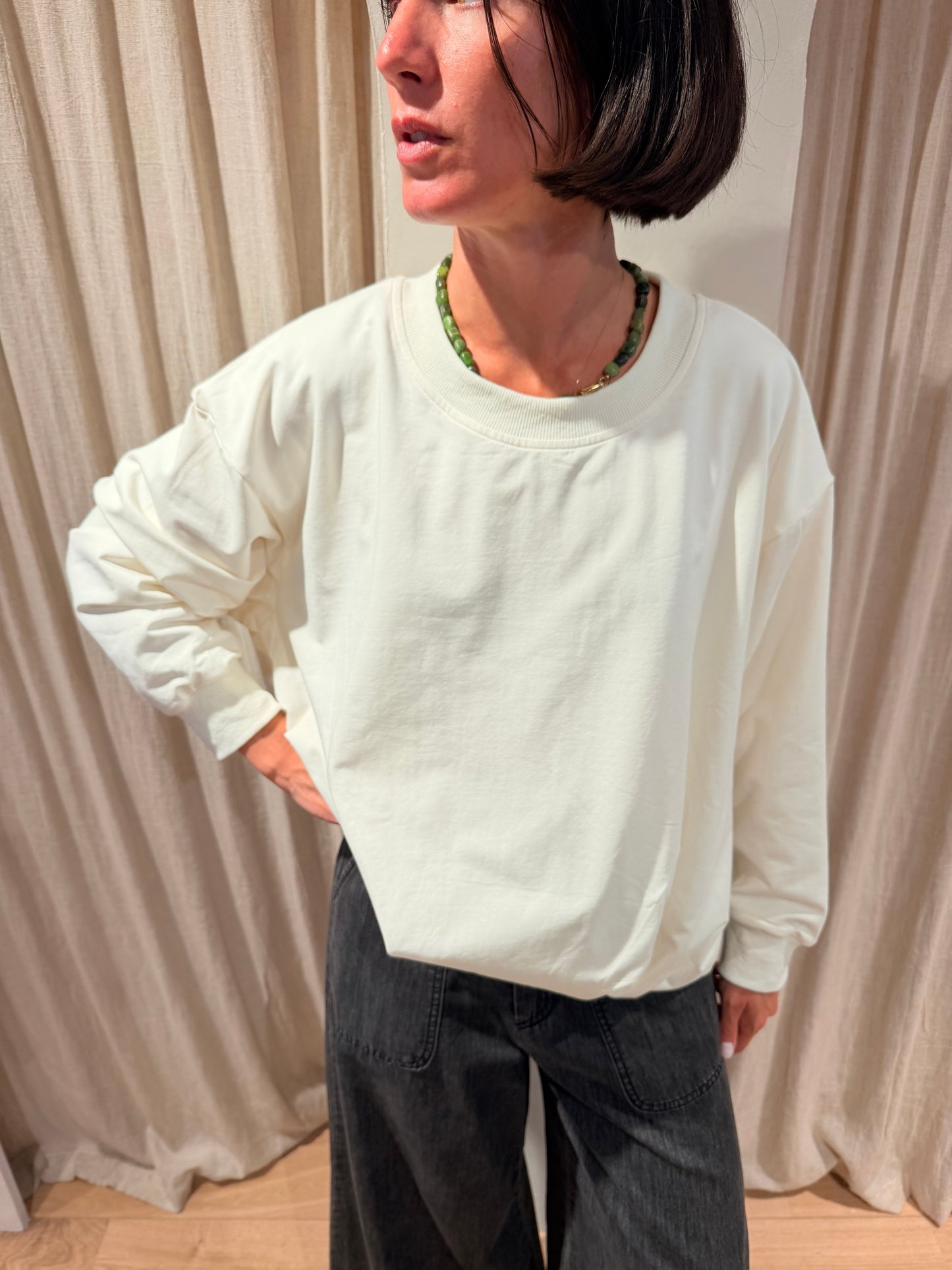 T-shirt thelka écru
