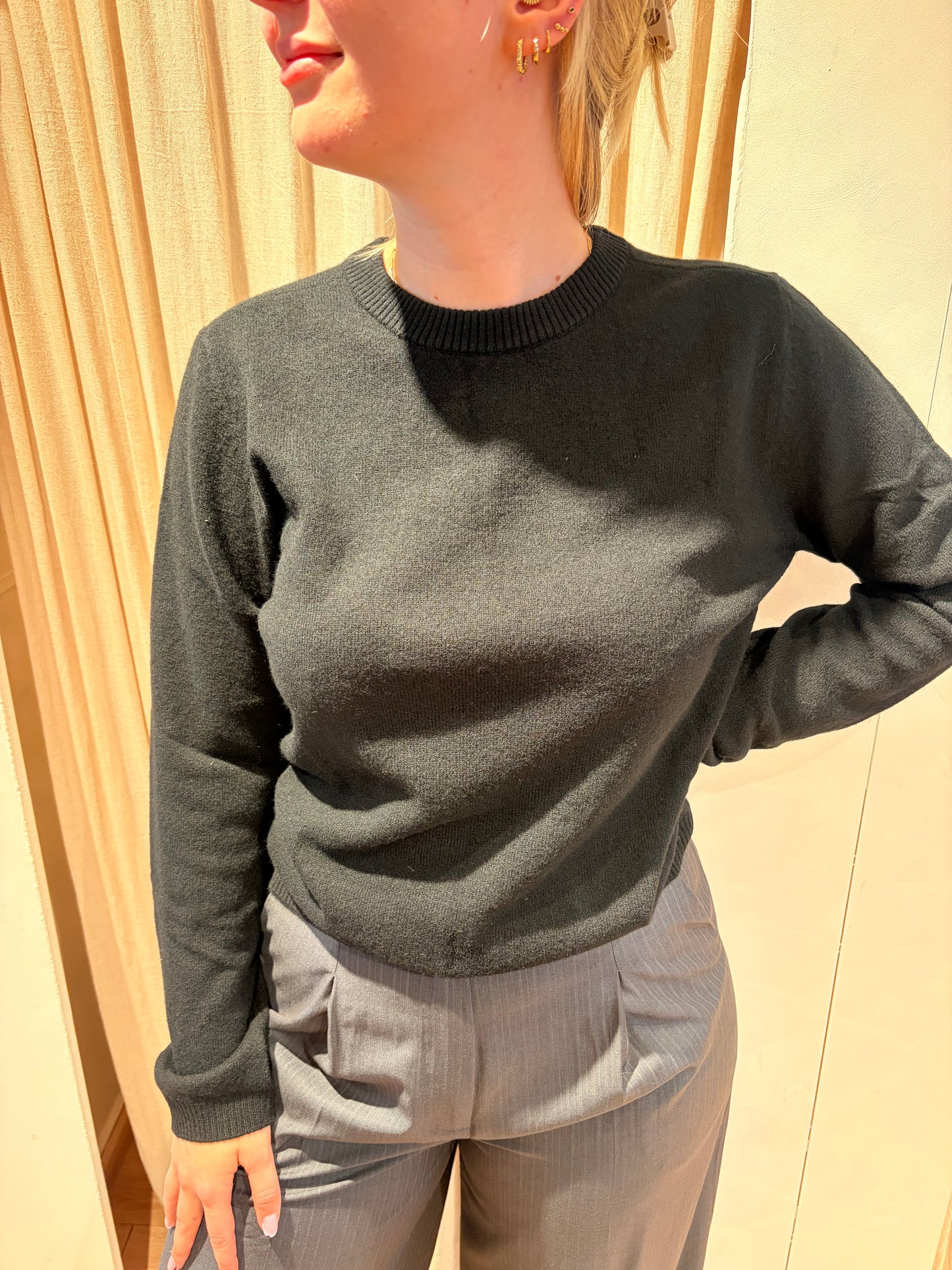 Christin-M Aurely-knit black