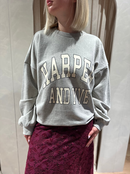 Varsity sw - grey mélange