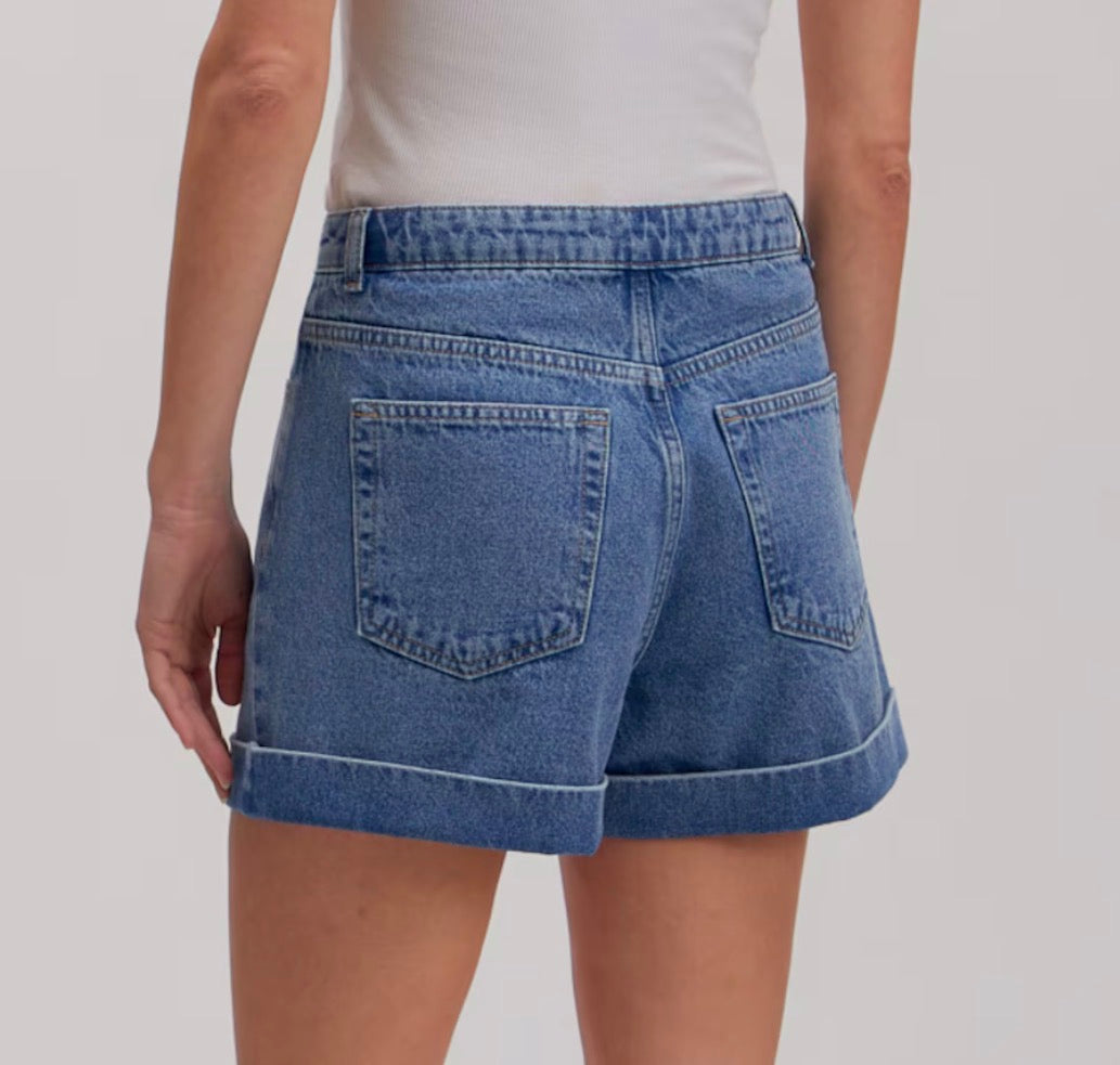 Shorts Tela Denim