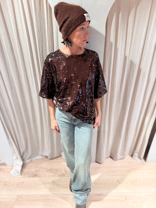 Janah t-shirt - rain drum